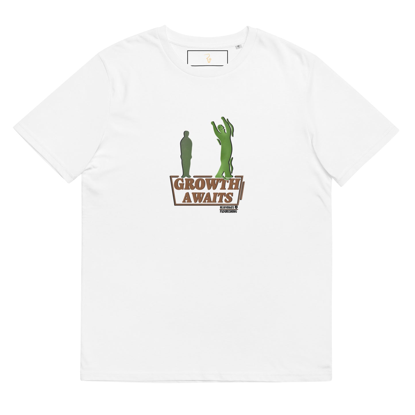 Growth Awaits Tee - White