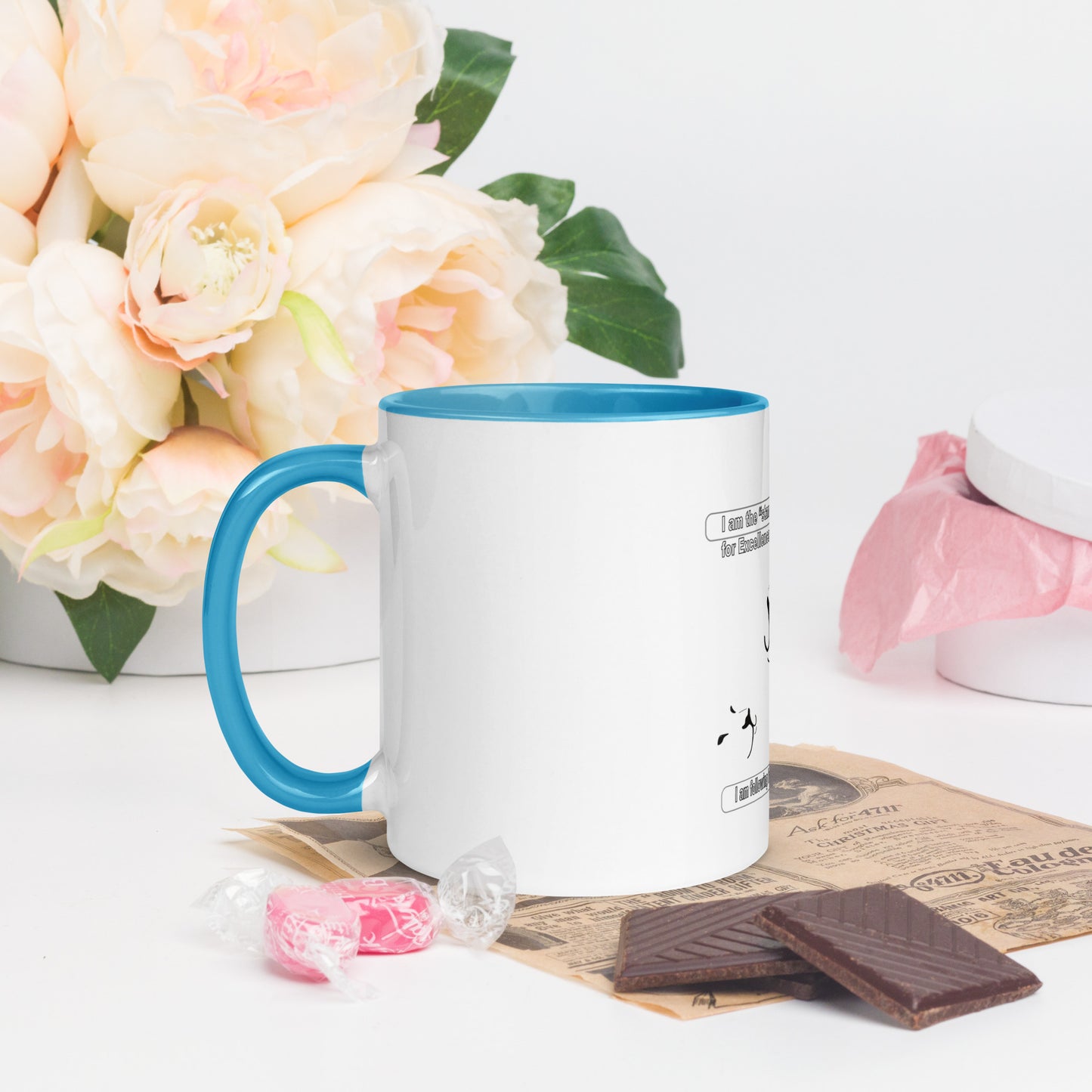 Parent and baby Lion_Mug with Color Inside