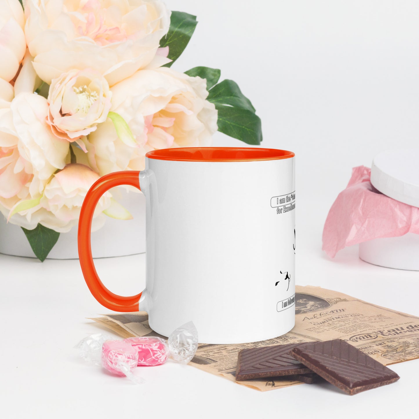 Parent and baby Lion_Mug with Color Inside