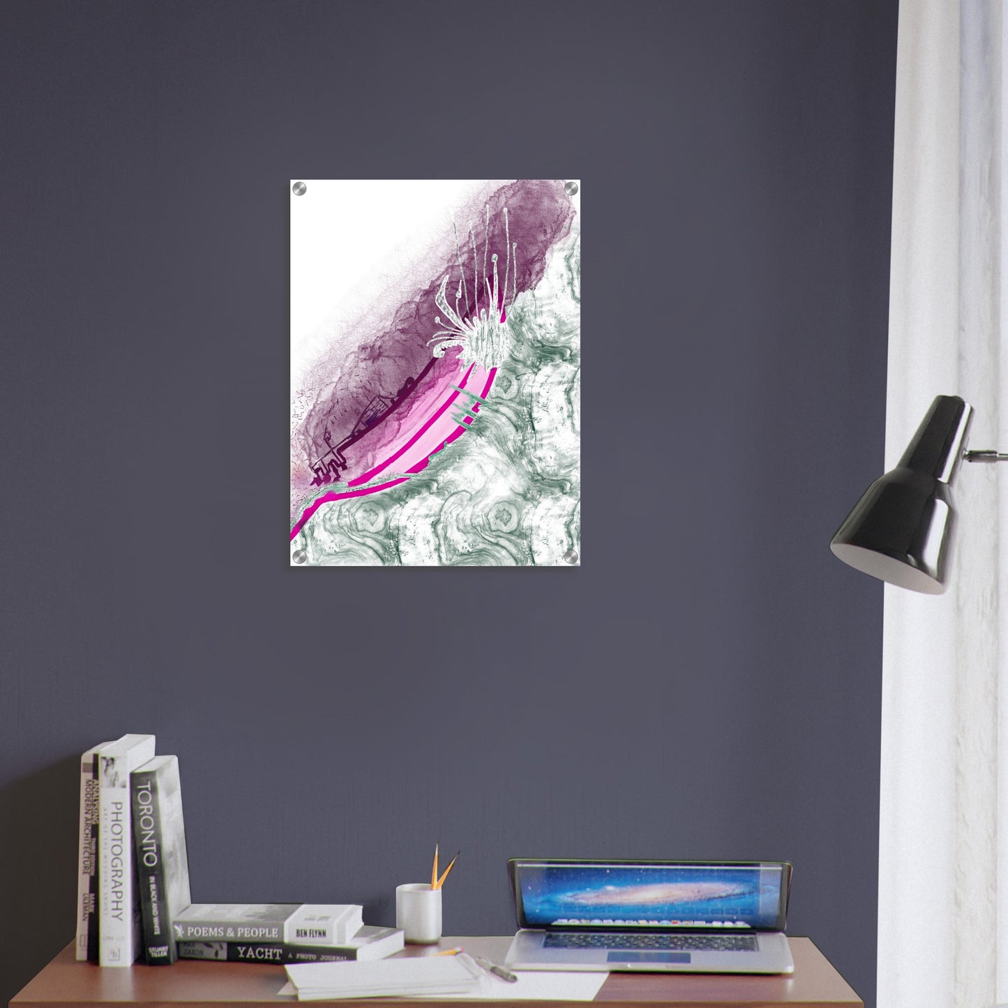 Abstract Gravity Art Acrylic Print