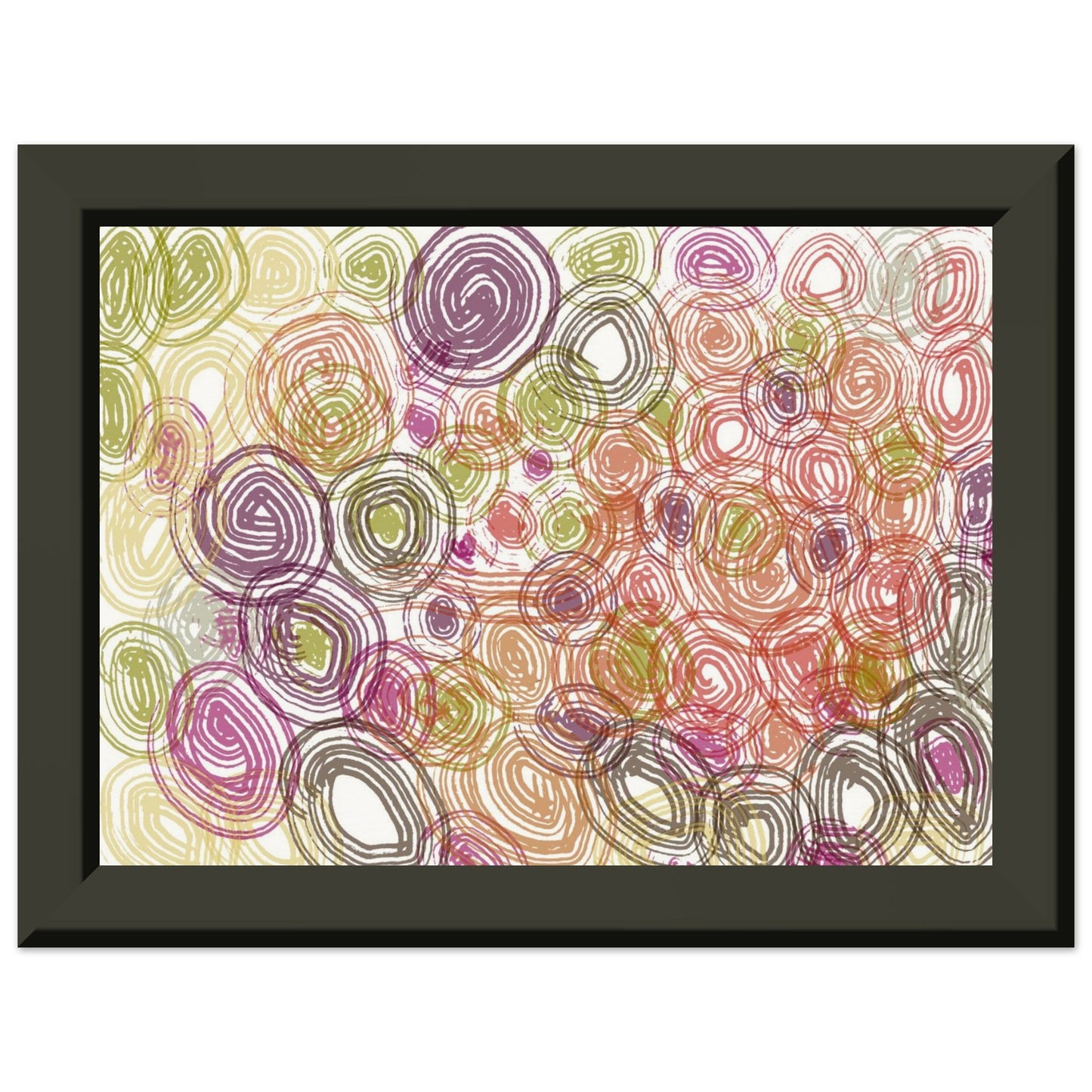 Spiral Metal Framed Poster