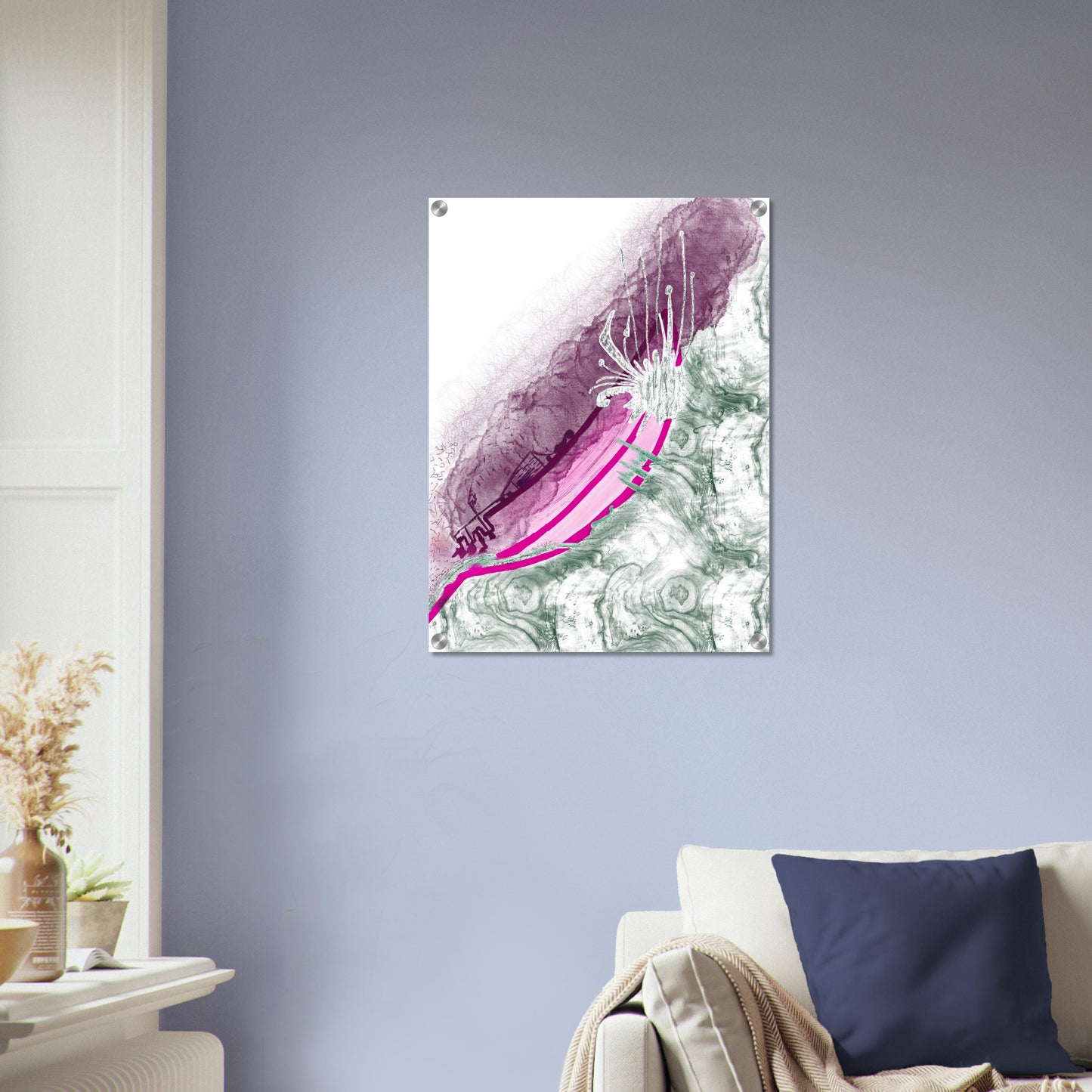 Abstract Gravity Art Acrylic Print