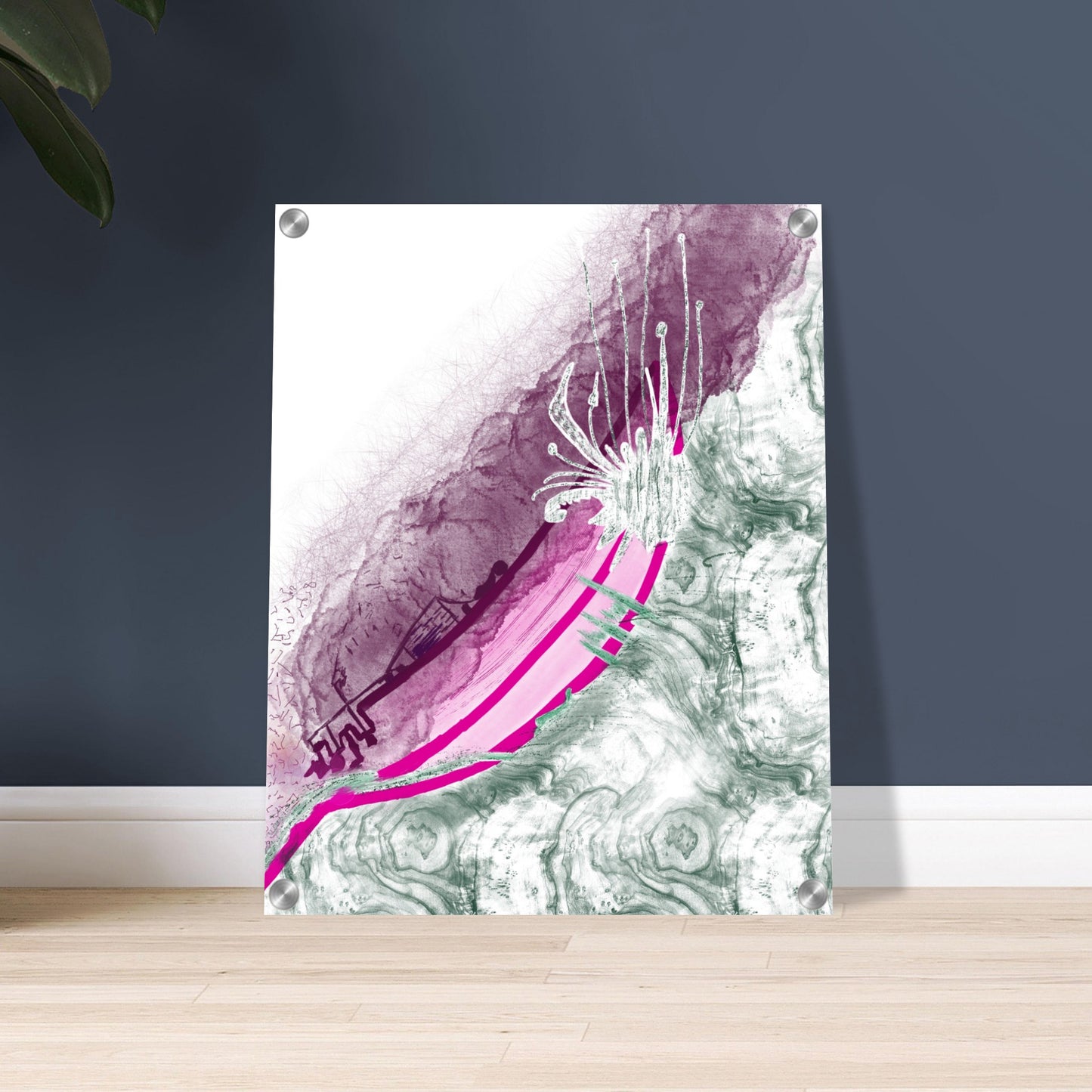 Abstract Gravity Art Acrylic Print