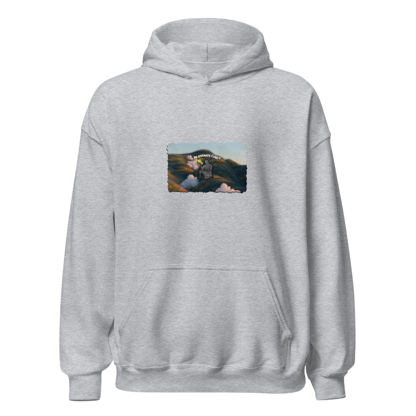 Rejuvenate cube hoodie