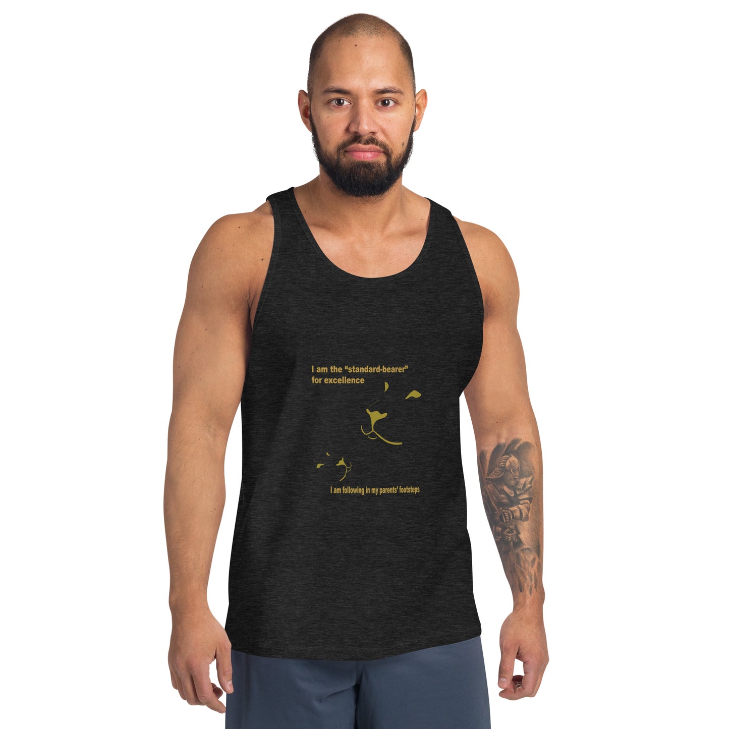 Parent_Baby_Lion_Men's Tank Top