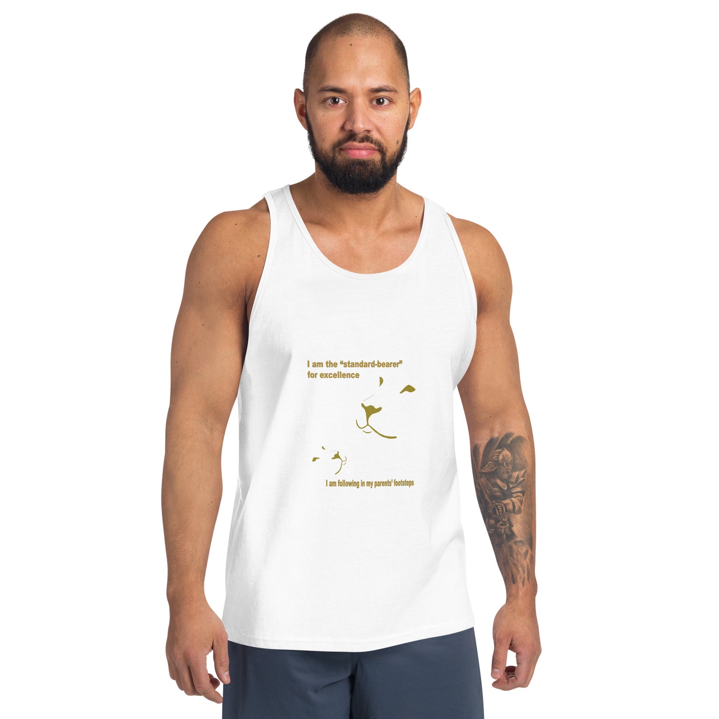 Parent_Baby_Lion_Men's Tank Top