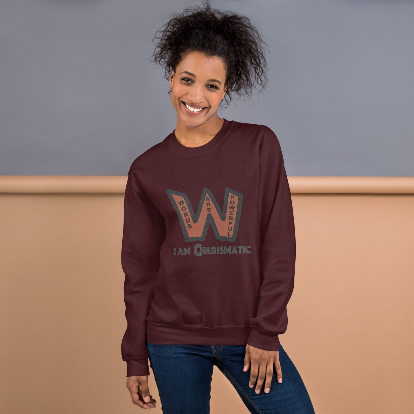 Words are Powerful_2 - Unisex Sweatshirt