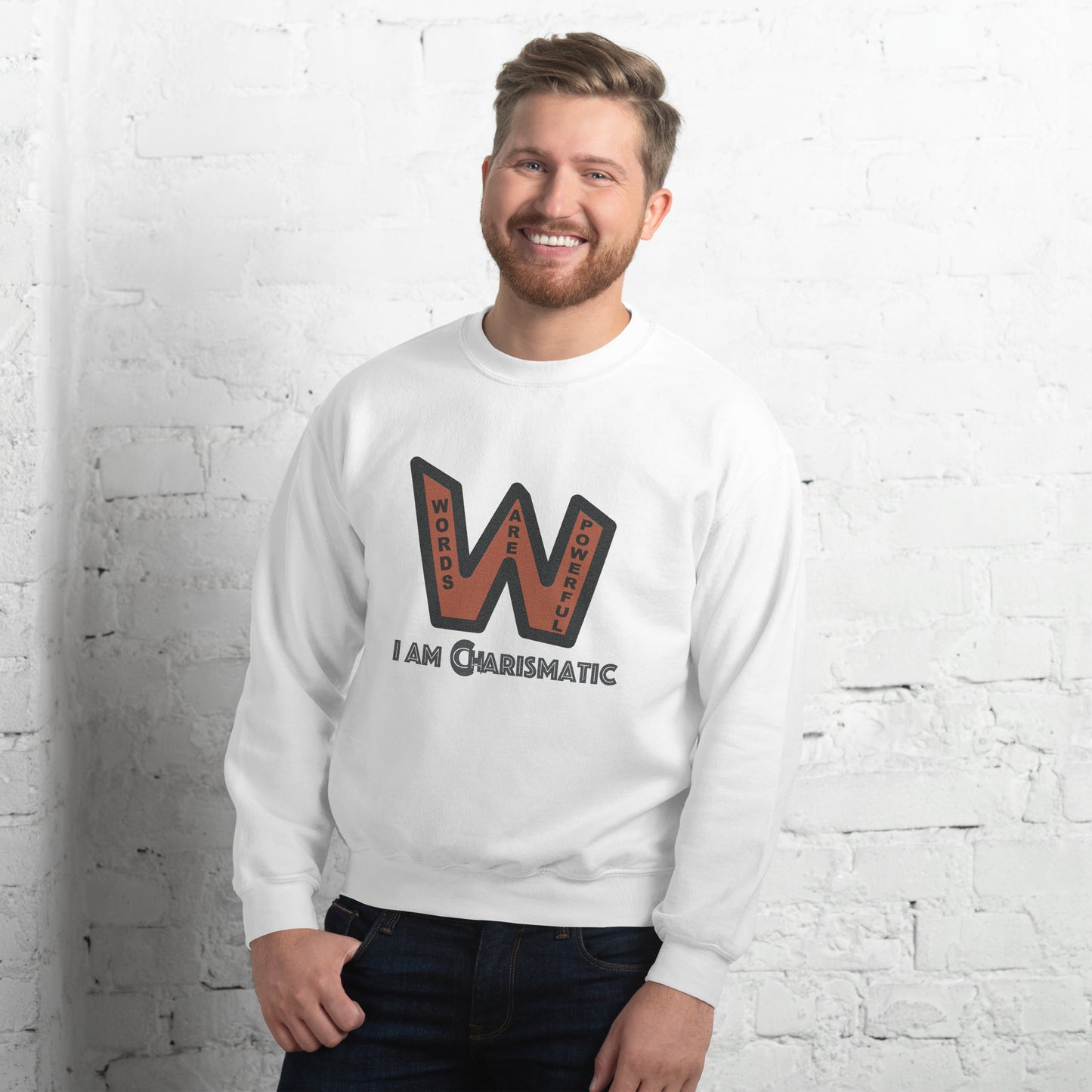 Words are Powerful_2 - Unisex Sweatshirt