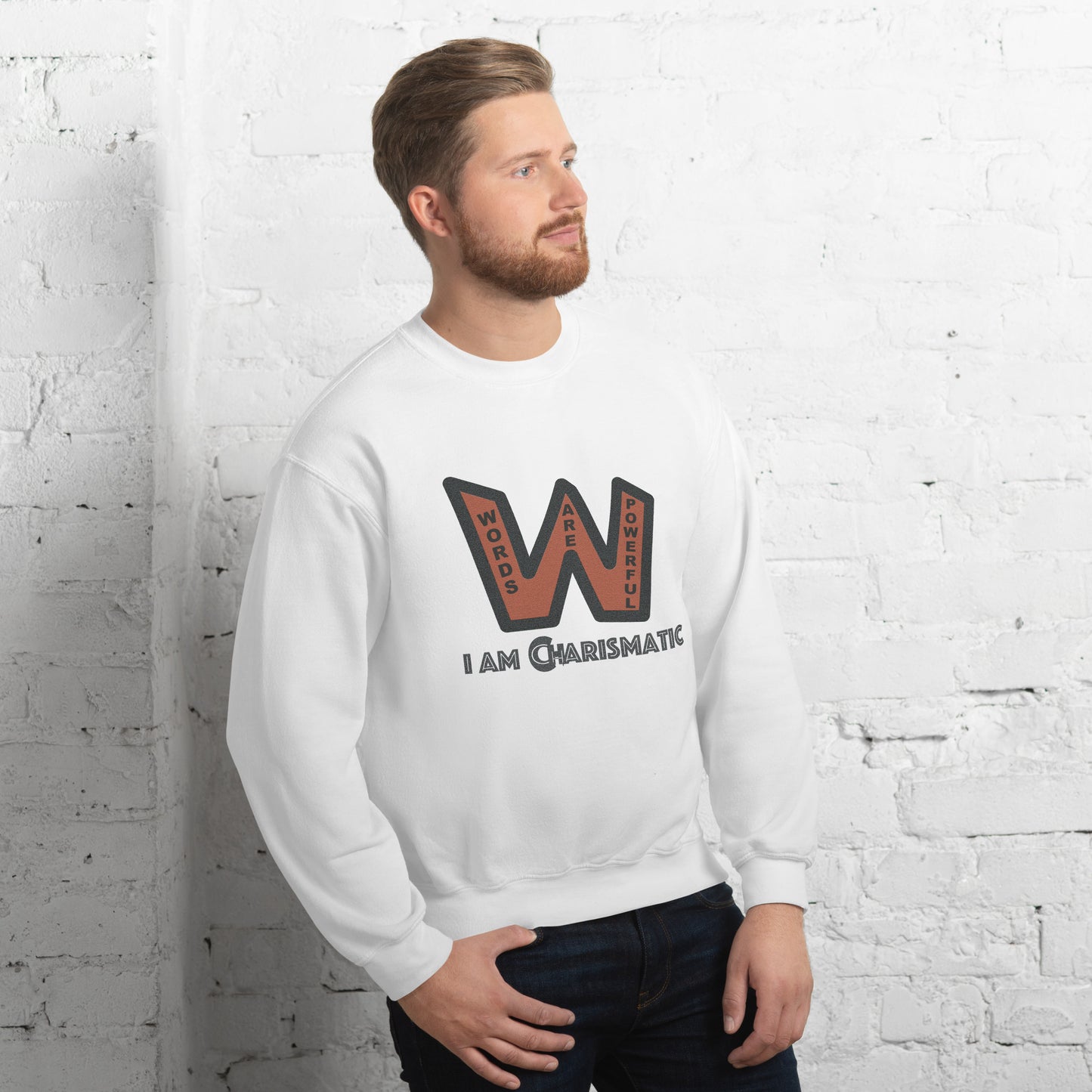 Words are Powerful_2 - Unisex Sweatshirt