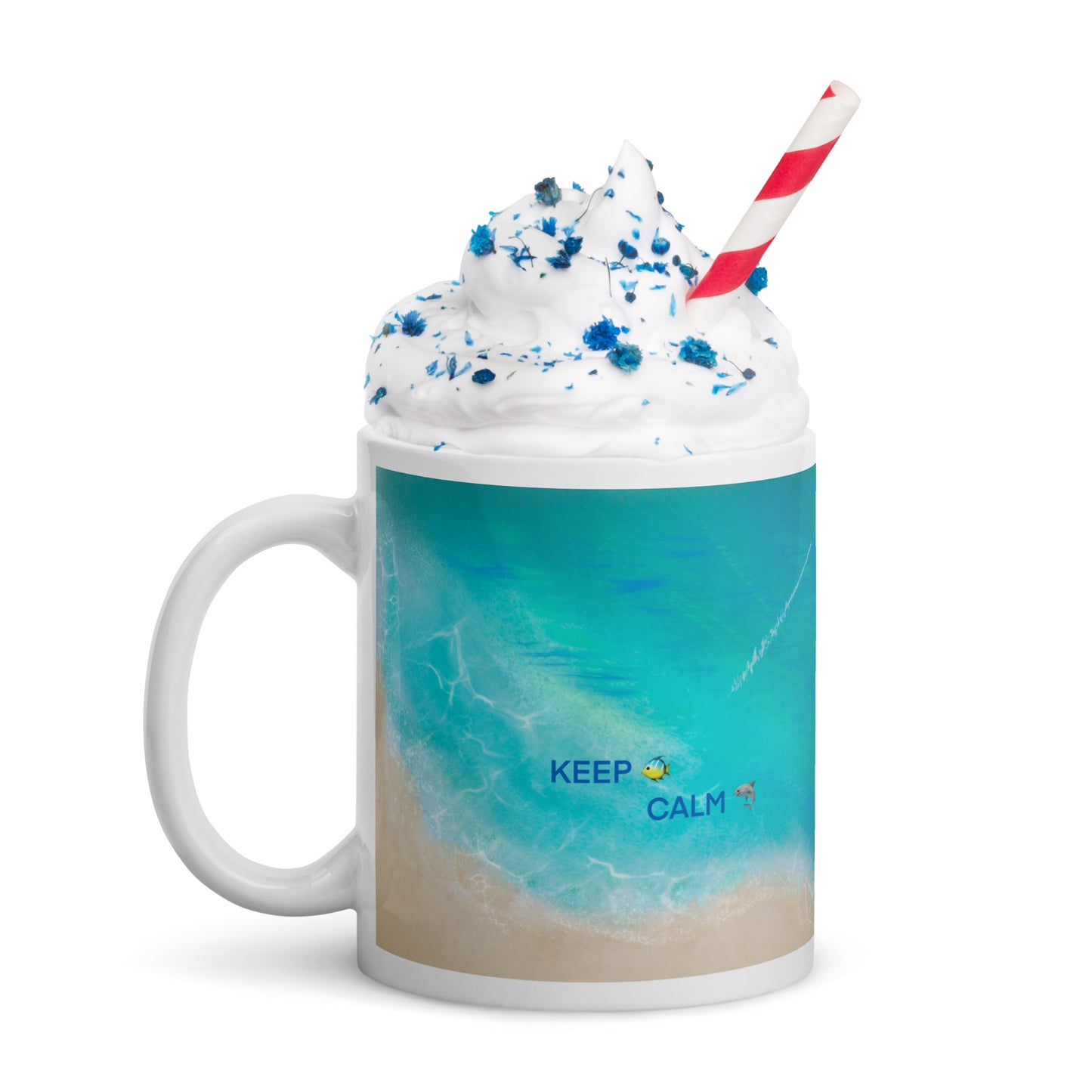 Rejuvenate Cube Calming Ocean Mug