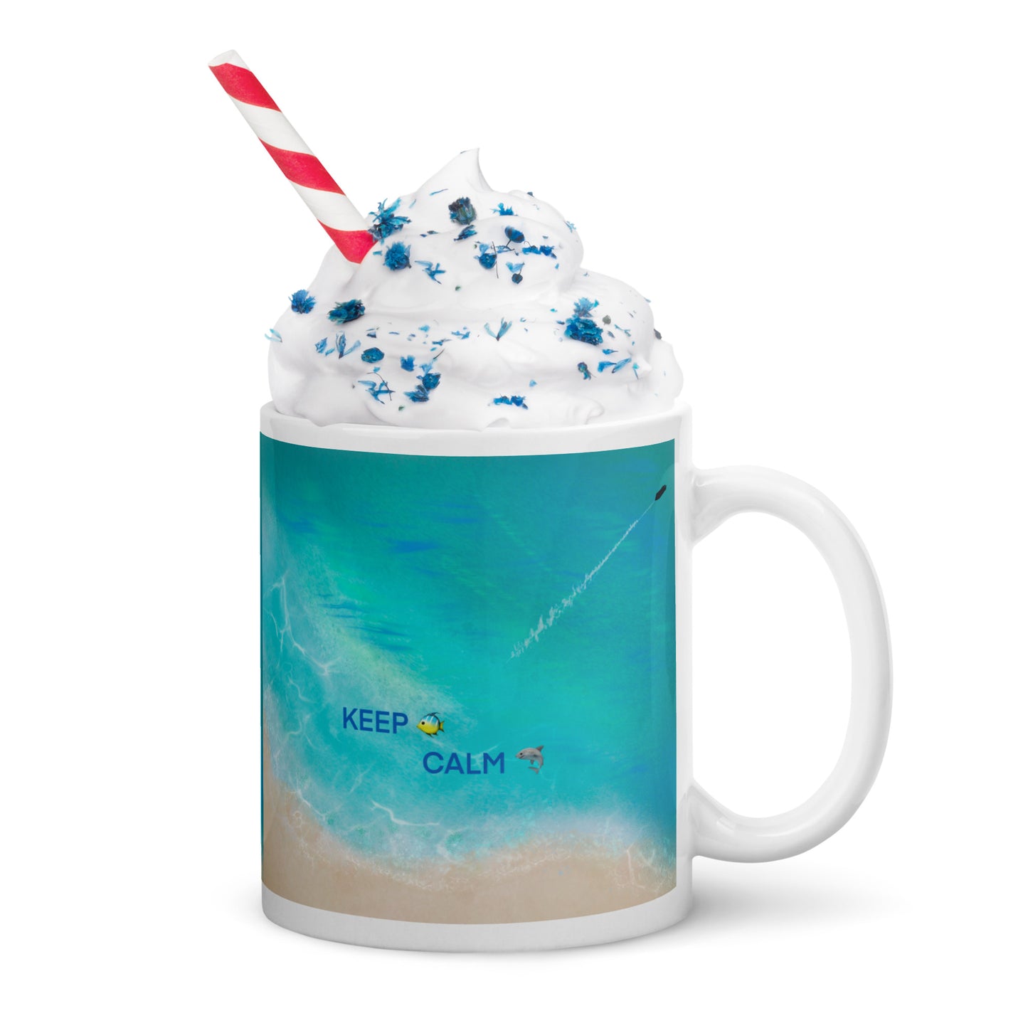 Rejuvenate Cube Calming Ocean Mug