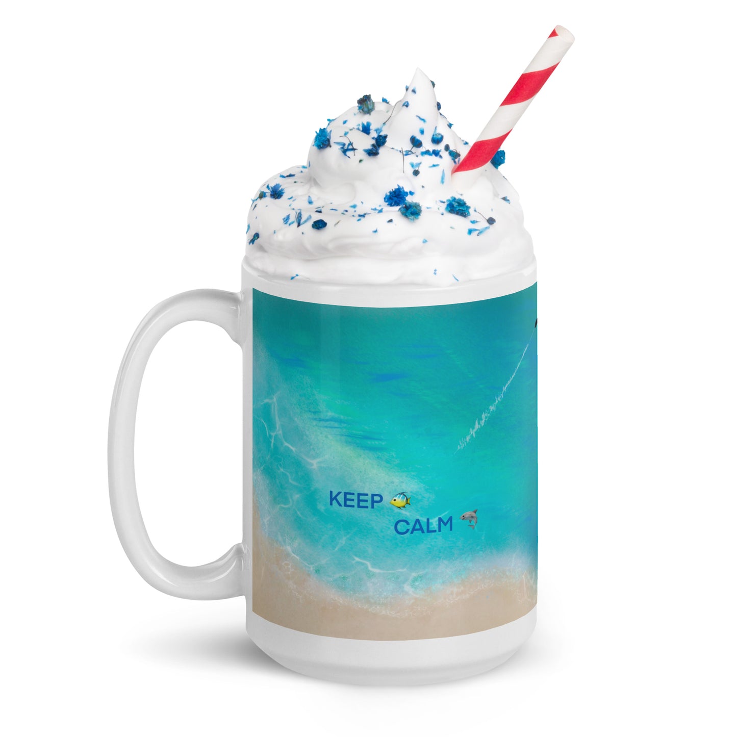 Rejuvenate Cube Calming Ocean Mug