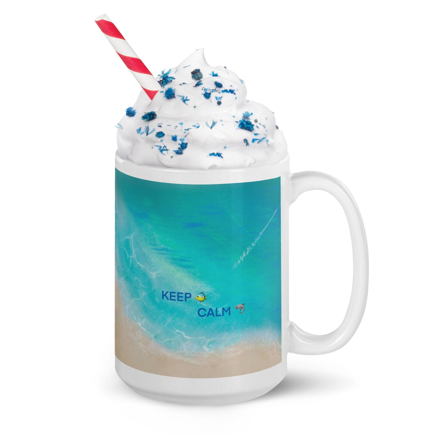 Rejuvenate Cube Calming Ocean Mug