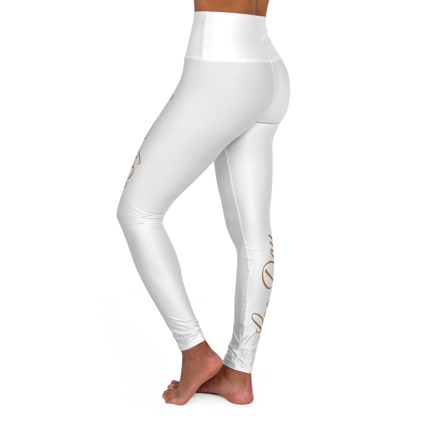 High Waisted Yoga Leggings By Rejuvenate Cube